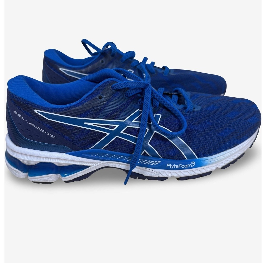 ASICS Gel-Jadeite Mens 9 Deep Ocean Blue FlyteFoam Running Shoes 1011B401-400